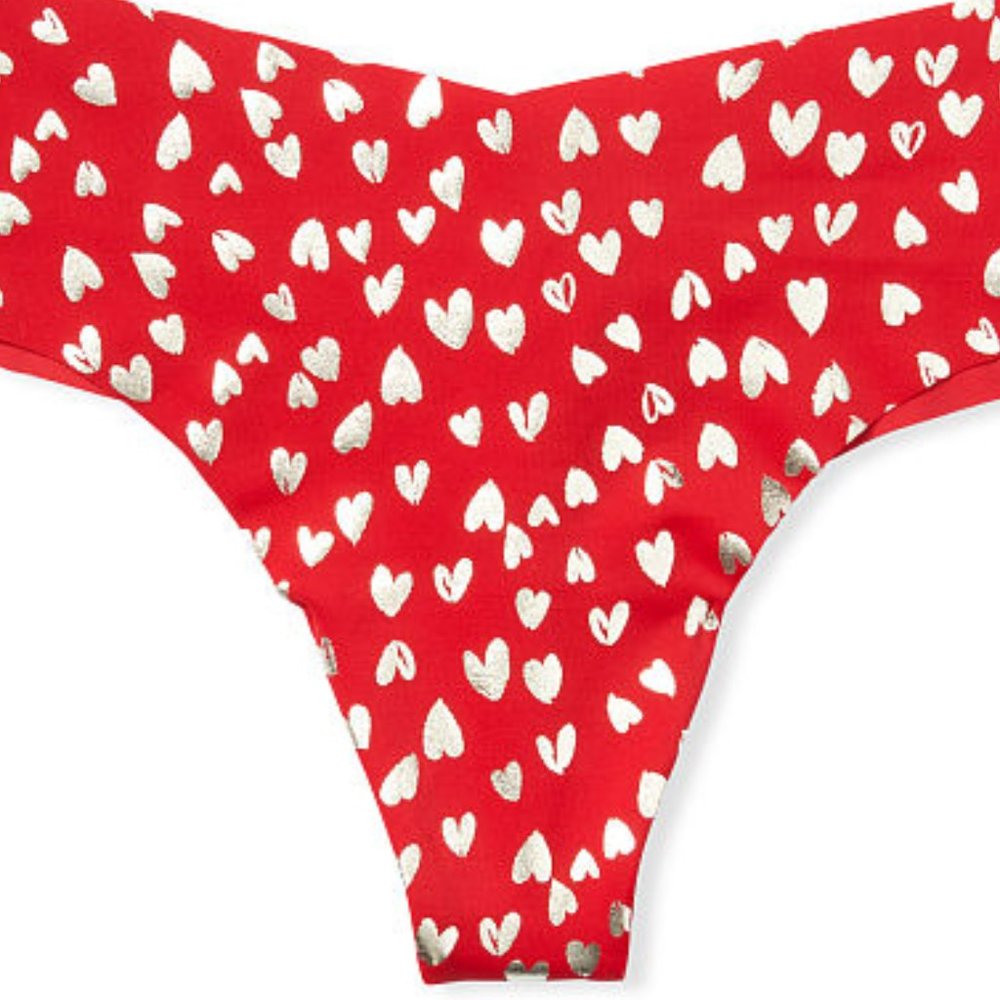 Hearts 💗 VS Thong Red Hearts NWT Victoria's Secret NWT So Sexy! - Picture 12 of 16